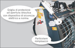 Detail of Edilzeta Mixing Bucket in Hardox - BE SK 400